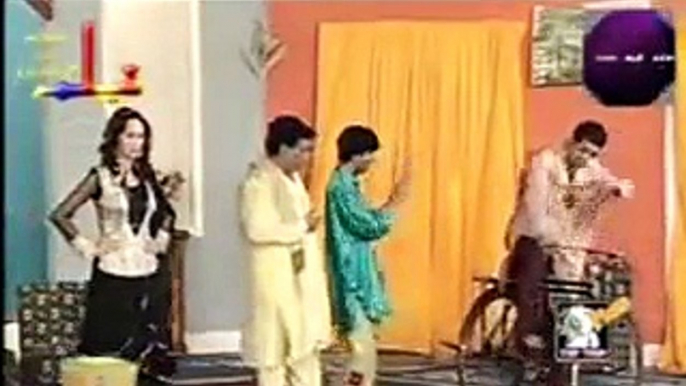 Sajjan Abbas Zafri Khan Nasir Chinyoti Punjabi Stage Drama clip 2015