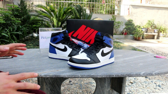 Air Jordan 1 x Fragment Shoes Review From PickJordan23.cn