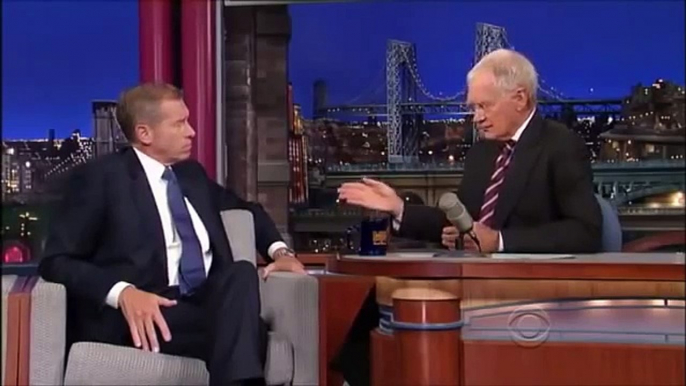 Brian Williams chez David Letterman