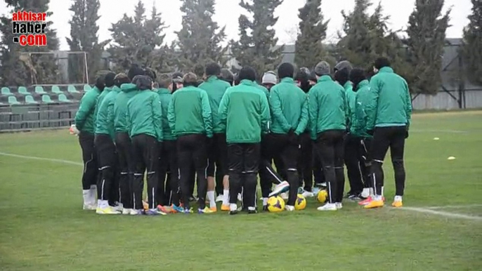 Akhisar Belediyespor, SAİ Kayseri Erciyesspor Maçı Hazırlıkları 11 Şubat İdmanı - akhisarhaber