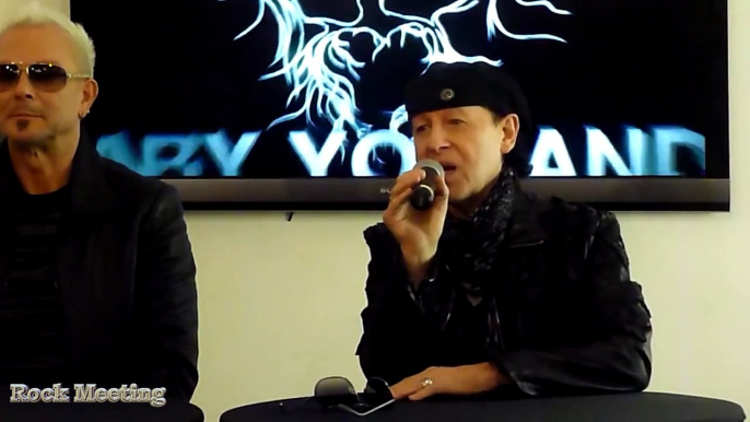 SCORPIONS Press Conference Paris - Return To Forever - Multi Cam Klaus Meine Rudolf Schenker 09/02/15