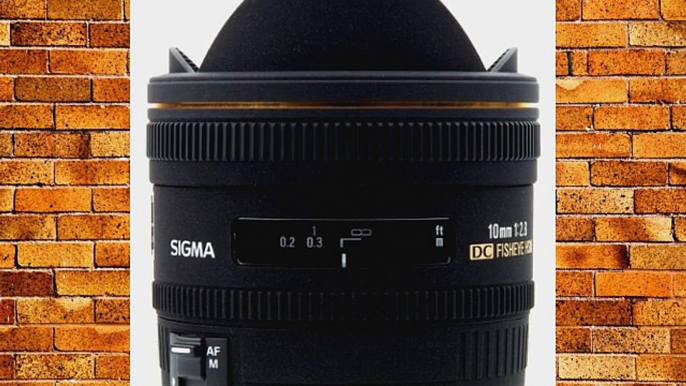 Sigma Objectif Fisheye 10 mm F28 DC EX HSM - Monture Nikon