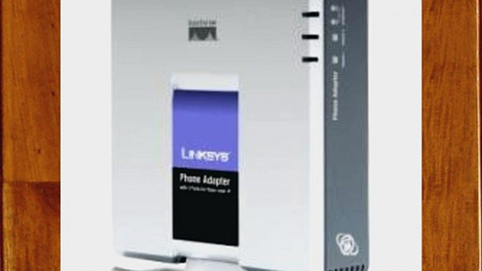 Linksys Internet Phone Adapter with 2 Ports for Voice-over-IP PAP2T Adaptateur T?l?phone VoIP