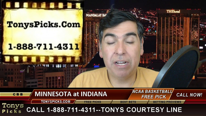 Indiana Hoosiers vs. Minnesota Golden Gophers Free Pick Prediction NCAA College Basketball Odds Preview 2-15-2015