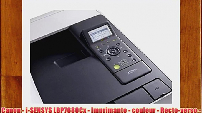 Canon - i-SENSYS LBP7680Cx - Imprimante - couleur - Recto-verso - laser - A4 Legal - jusqu'?