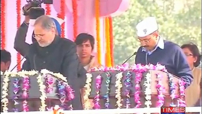 Arvind Kejriwal Takes oath as 8th Chief Minister of Delhi