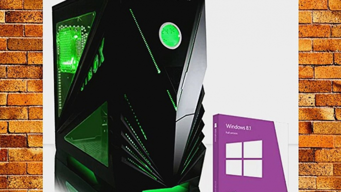 VIBOX Fortis 11 - Gamer Gaming PC Desktop PC Ordinateur de Bureau avec R7 240 2 Go i7 4790K