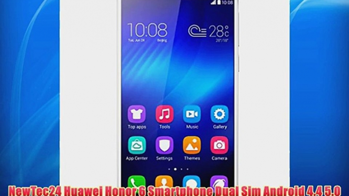 NewTec24 Huawei Honor 6 Smartphone Dual Sim Android 4.4 5.0 pouces D?bloqu? 4G LTE Octa Core