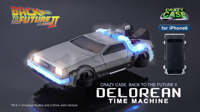 Coque iPhone 6 en forme de DeLorean de Retour Vers le Futur!