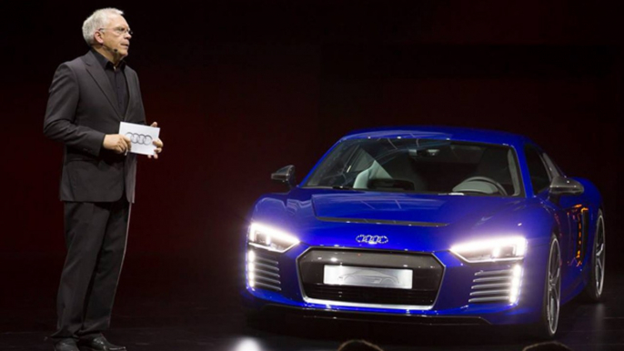 Audi R8 E Tron Piloted Driving Concept Unveiled At CES Asia 2015