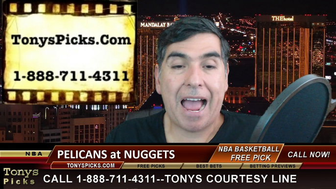 Denver Nuggets vs. New Orleans Pelicans Free Pick Prediction NBA Pro Basketball Odds Preview 3-1-2015