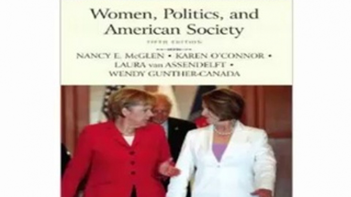 Women, Politics, and American Society (Longman Classics in Political Science)