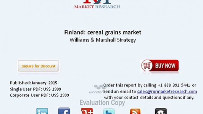 Finland Cereal Grains Industry Emerging Trends, Key Applications & Upcoming Developments