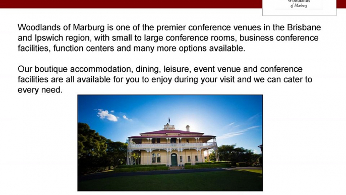 Choose a successful meeting venue for your conference