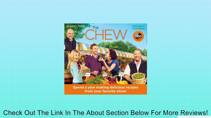 The Chew; Food. Life. Fun. 2015 Boxed Calendar [Calendar] Review