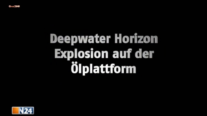 Explosion auf der Ölplattform