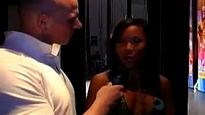 2008 Fitness Atlantic Sean Larson Interviews Ms Bikini Compteitor