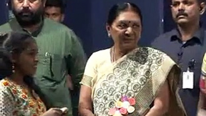 Ahmedabad Manav Sadhana Cultural Program attended by Anandiben Patel