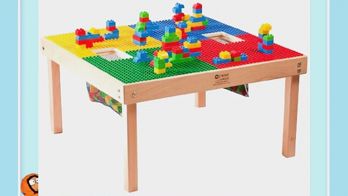 DUPLO® Compatible Heavy Duty Wood Table-32x32-MADE IN USA!!-PREASSEMBLED-Solid Hardwood Legs