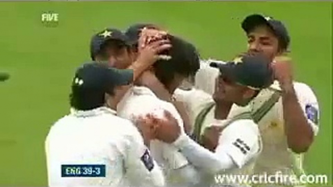 Mohammad Amir's  6 wickets in 2 overs vs England in Test.................!!!!!!!!!!