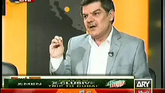 Mubasher Lucman Walked Out From His Own Show Khara Sach For Having No Justice In Pakistan.