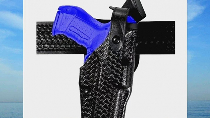 Safariland 6360 Level 3 Retention ALS Duty Holster Mid-Ride Black Basketweave Right Hand Glock