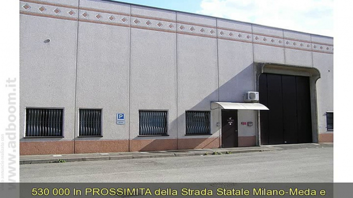 MONZA BRIANZA, BOVISIO-MASCIAGO   CAPANNONE  ZONA ARTIGIANALE MQ 600 EURO 530.000