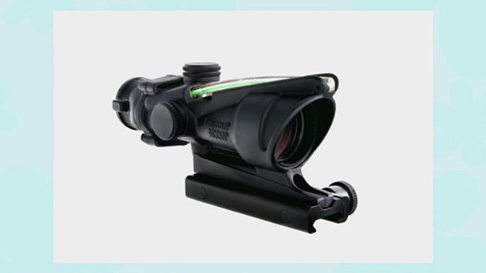 Acog 4 X 32 Scope Dual Illuminated Horseshoe Dot .223 Ballistic Reticle Green