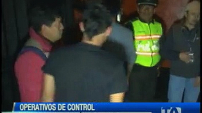 Realizan operativos de control de centro nocturnos en Ibarra