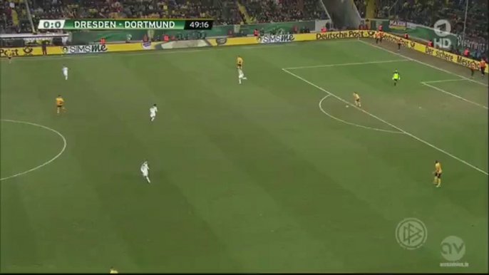 Borussia Dortmund vs Dynamo Dresden  0-2 All Goals and Full Highlights DFB Pokal 03.03.2015- HD