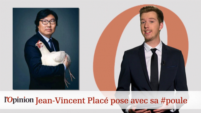#tweetclash : Jean-Vincent Placé pose avec sa #poule