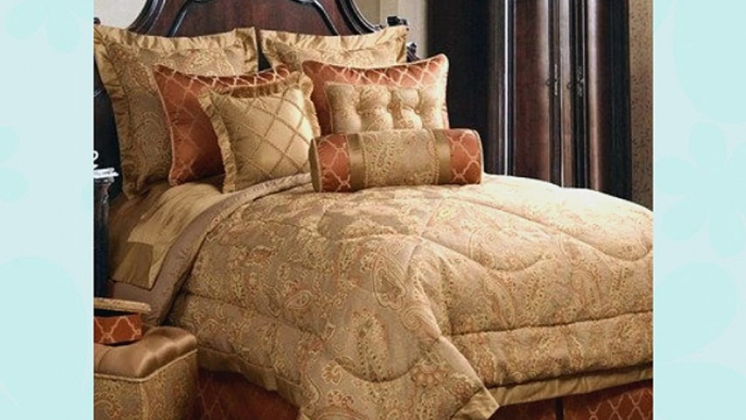 Jennifer Taylor 10 Pcs Comforter SetOversize King ALAMOSA Collection