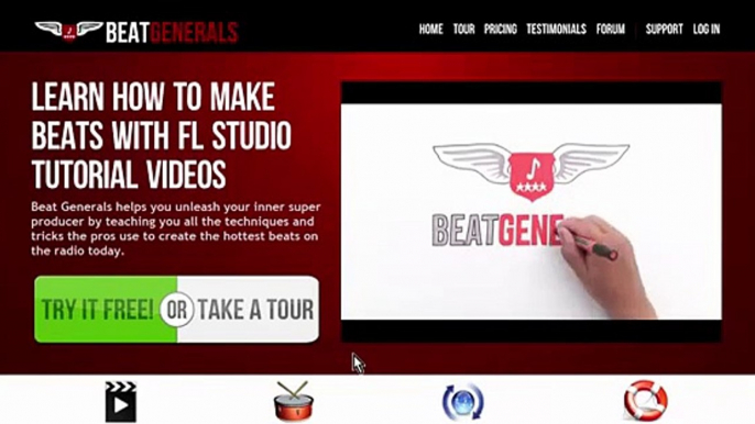 Beat Generals Fl Studio Video Tutorials Drums Sounds -  Full Download