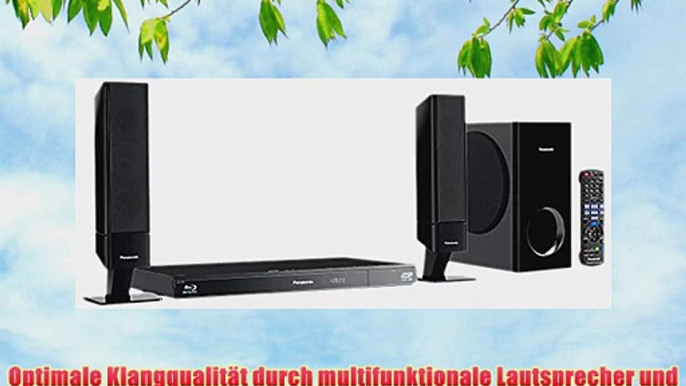 Panasonic SC-BTT262EGK 2.1 3D-Blu-ray Heimkinosystem (1 HDMI Ausgang digitale iPod/iPhone Dock