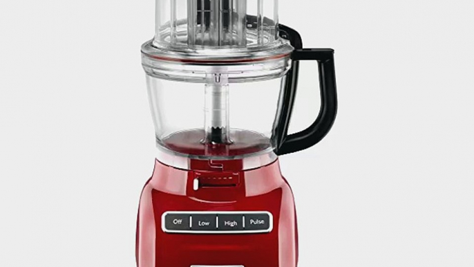 KitchenAid KFP1322ER 13-Cup Food Processor with Exact Slice System Empire Red