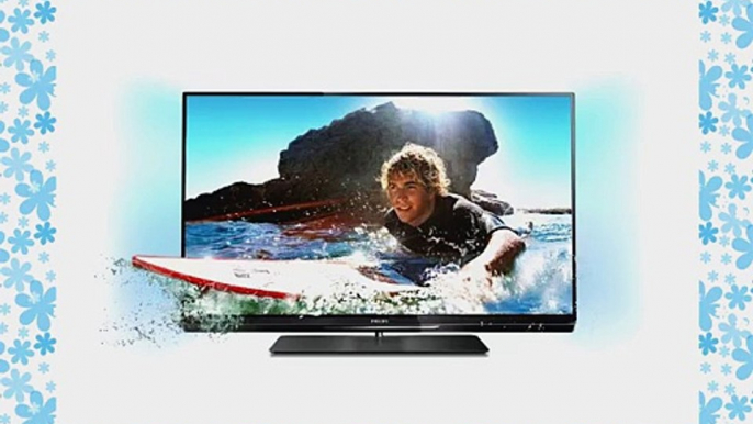 Philips 47PFL6007K/12 119 cm (47 Zoll) Ambilight 3D LED-Backlight-Fernseher  (Full-HD 400 Hz