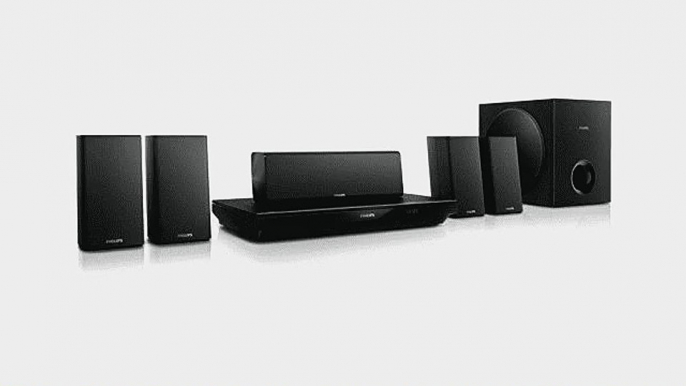 Philips HTB3520G/12 5.1 Home Entertainment-System (3D Blu-ray Bluetooth 1000 Watt RMS) schwarz