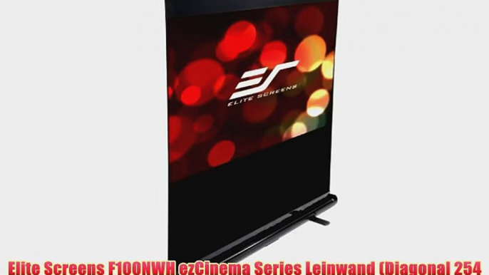 Elite Screens F100NWH ezCinema Series Leinwand (Diagonal 254 cm (100 Zoll) H?he 1245 cm (49