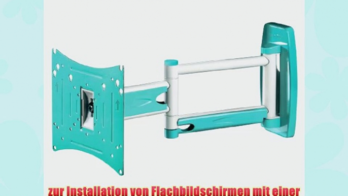 Hama 118615 TV Wandhalterung Fullmotion 2 Arme 3 Sterne M 25-94cm (10 - 37 Zoll) VESA 200x200