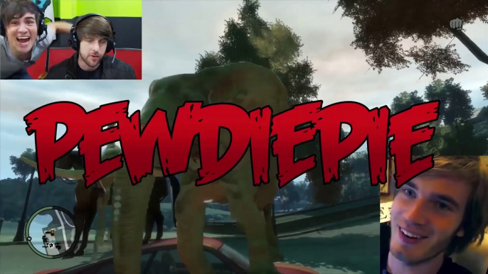 PEWDS & SMOSH S MADAGASCAR (Gametime w  Smosh)