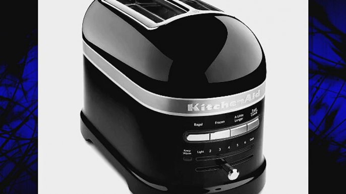 KitchenAid KMT2203OB Onyx Black 2-Slice Pro Line Toaster