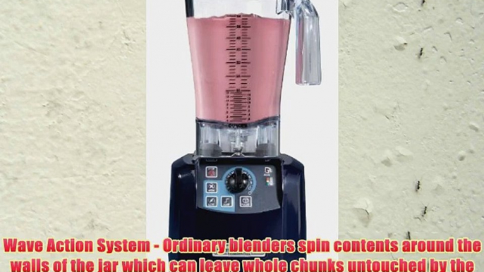 Hamilton Beach HBH650 Commercial Tempest Blender Black