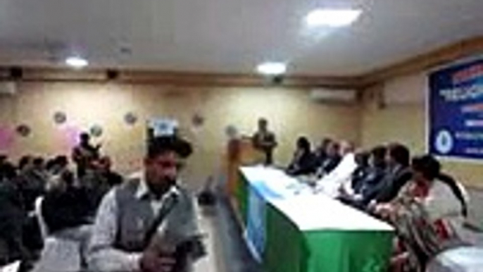 QAT Pakistan President Ayaz Latif Palijo's speech in Lahore  2014