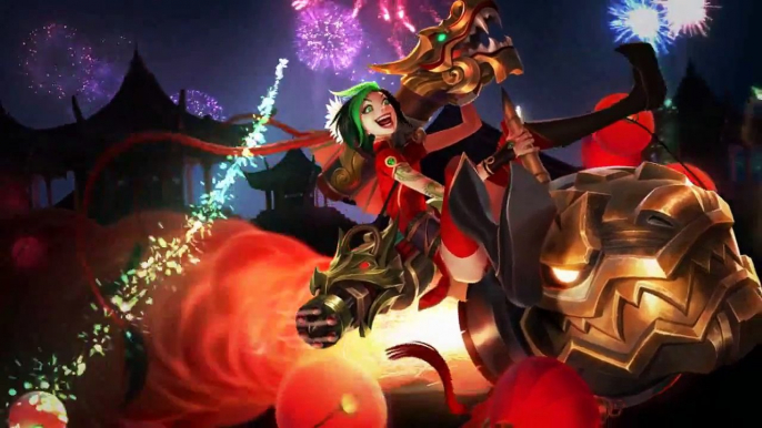 League of Legends LUNAR REVEL 2015 Login Theme