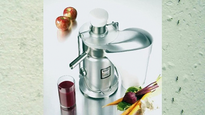 Waring Commercial JE2000 Heavy-Duty Stainless Steel Juice Extractor with Pulp Ejection