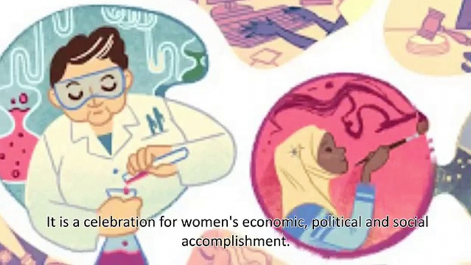 International Women's Day Google Doodle