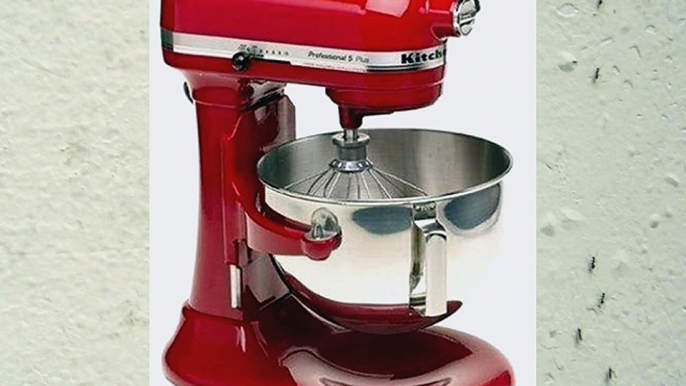 Remanufactured KitchenAid RKV25G0XER Professional 5 Plus 5-Quart Stand Mixer Empire Red