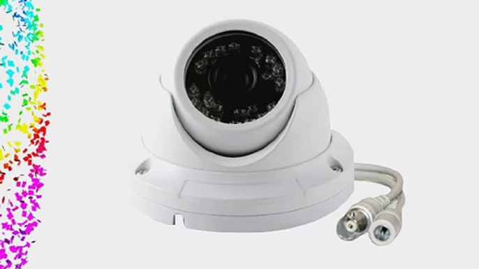 USG 900TVL Dome CCTV Security Camera With IR Cut Vandal Weather Proof Outdoor Pro Grade 65ft