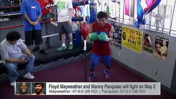 Floyd Mayweather announces fight with Manny Pacquiao is set for May 2 - ESPN