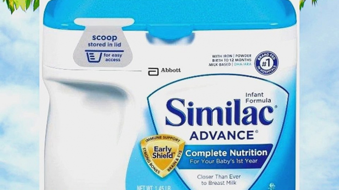 Similac Advance Complete Nutrition Infant Formula with Iron -- 1.45 lb